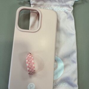 Loopy Case Blush Pink Phone Case with Loop